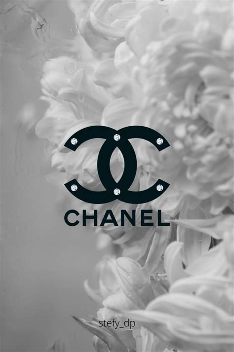 white chanel wallpaper